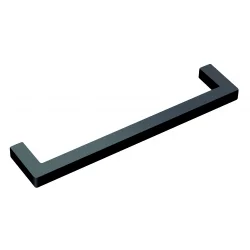 136 Square D Handle (Matt Black) kitchen handle