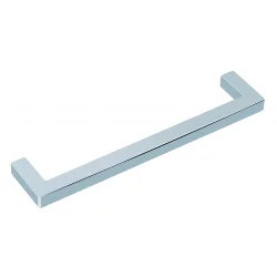 136 Square D Handle (Polished Chrome) kitchen handle