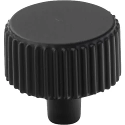 Barrington Knob (Matt Black) kitchen handle