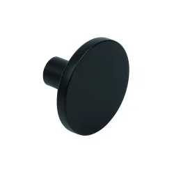 Como Knob (Matt Black) kitchen handle