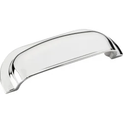 Hampton Cup Handle (Polished Nickel) kitchen handle
