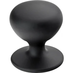 Hampton Knob (Matt Black) kitchen handle