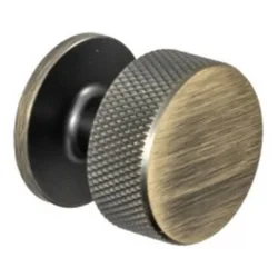 Knurled Knob (Aged Brass) kitchen handle