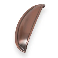 Windsor Cup Handle (Brushed Copper) kitchen handle