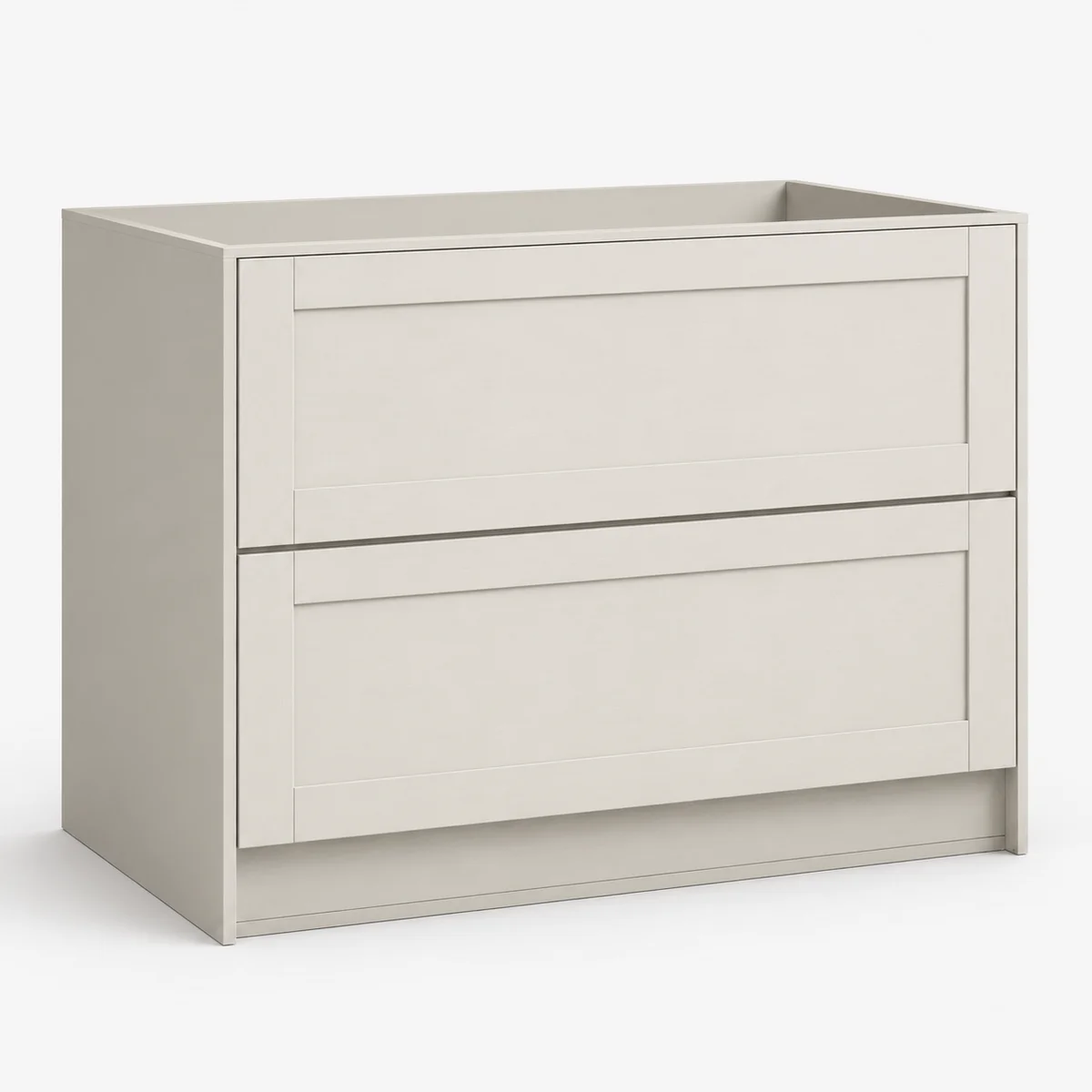 1000mm 2 Drawer Base Unit