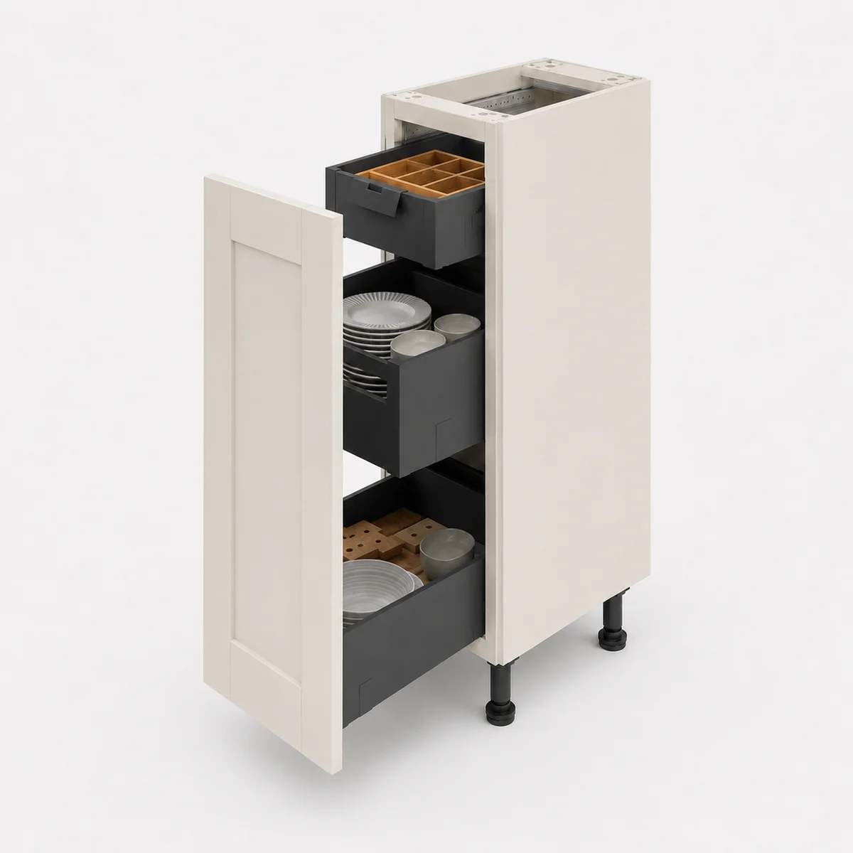 300mm Highline Base Unit with Inner Drawers
