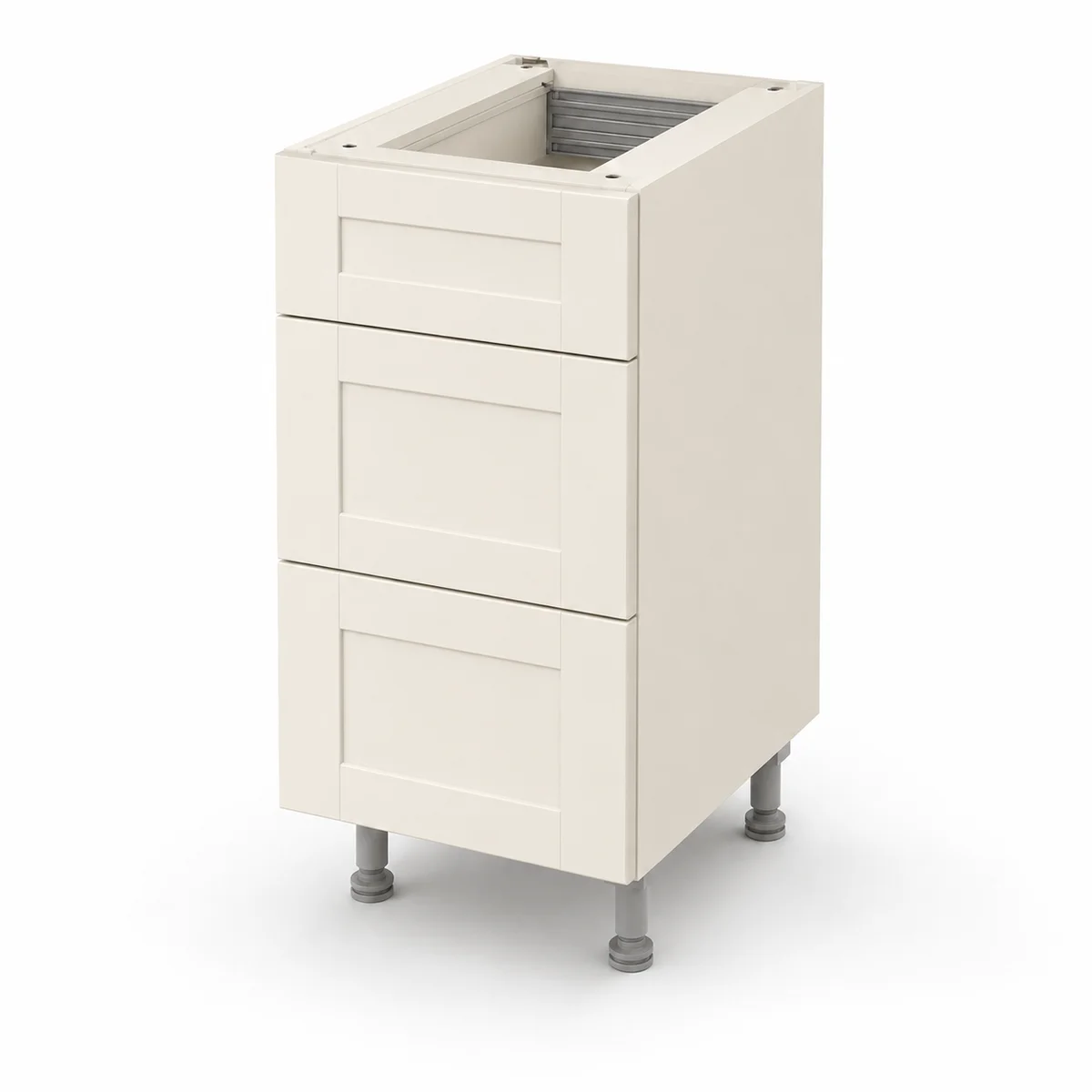 450mm 3 Drawer Base Unit