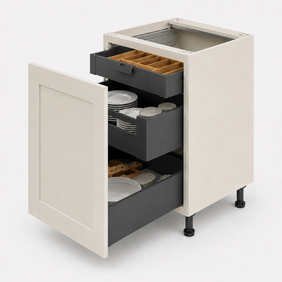 450mm Highline Base Unit with Inner Drawers