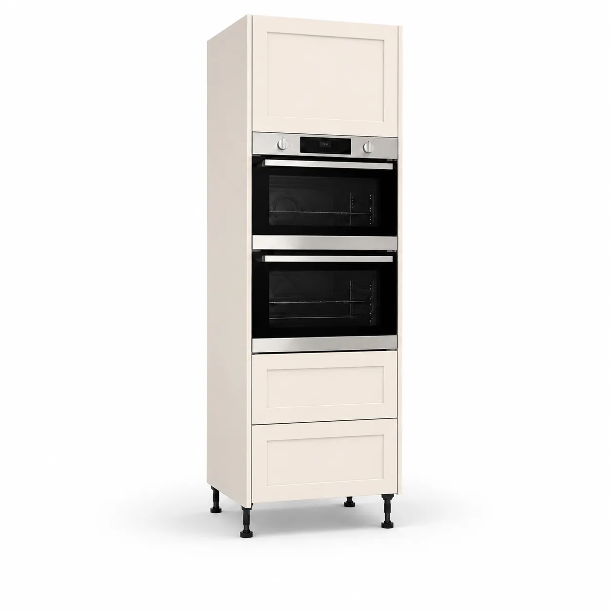 600mm Double Oven Unit with 2 Pan Drawers