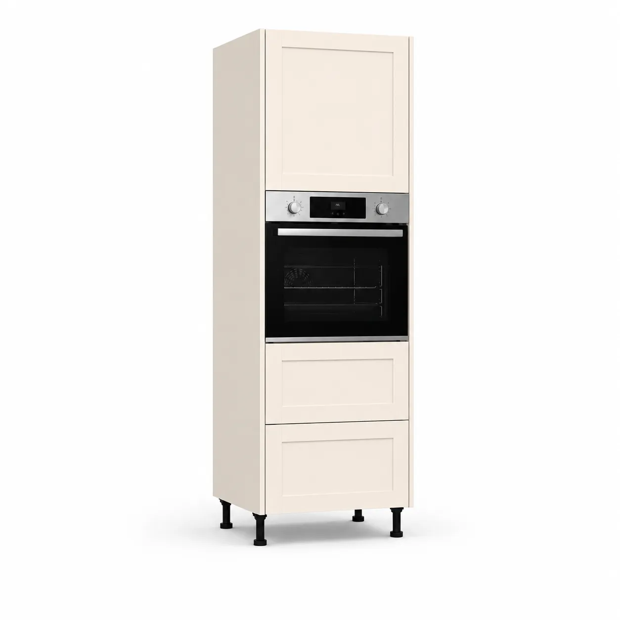 600mm Single Oven Unit with 2 Pan Drawers