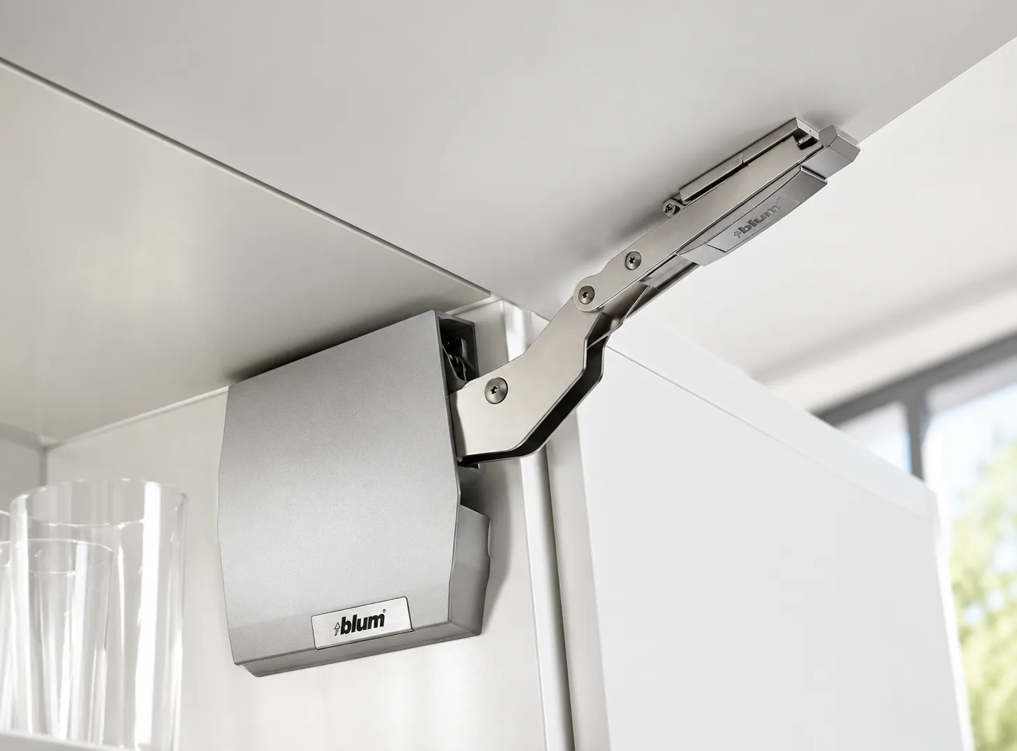 Blum lift-up kitchen wall cabinet fitting